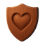 Wooden Heart Shield