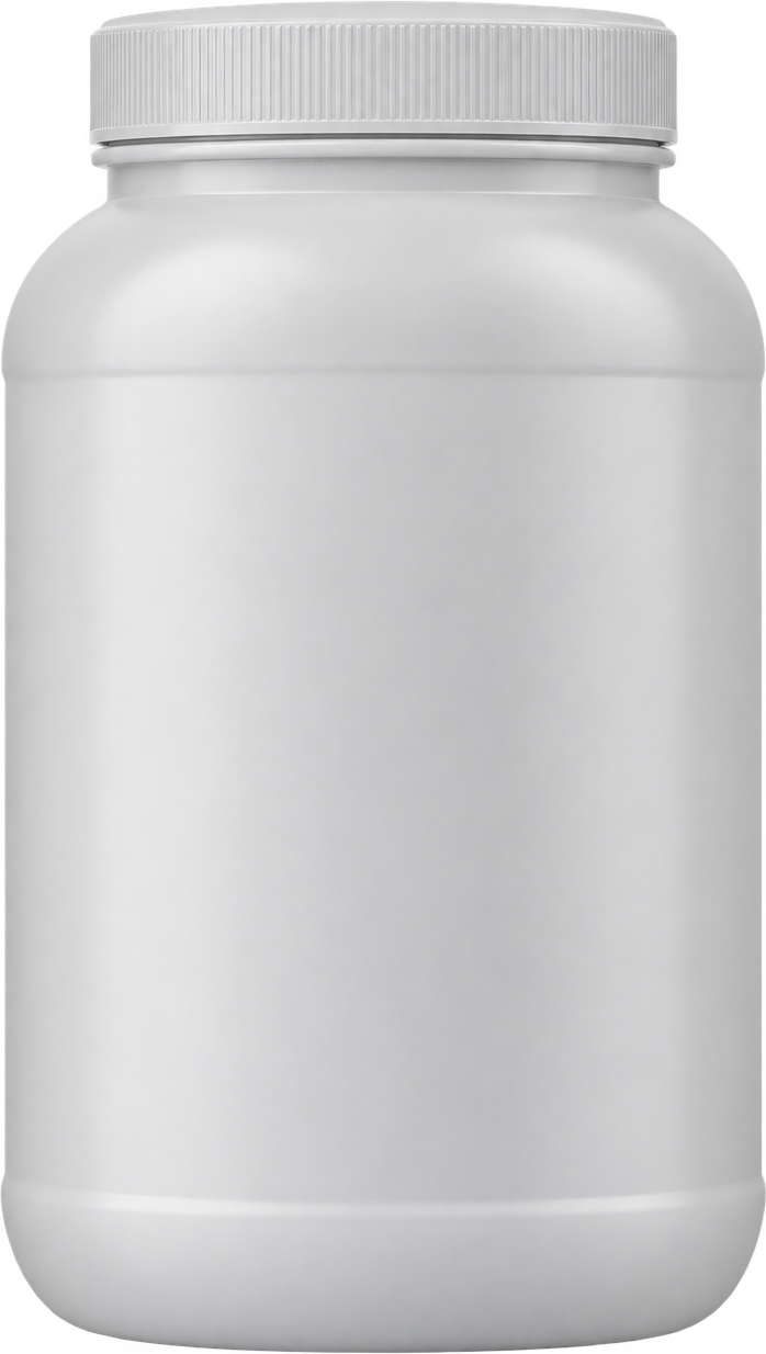 Herkömmliche Proteindose