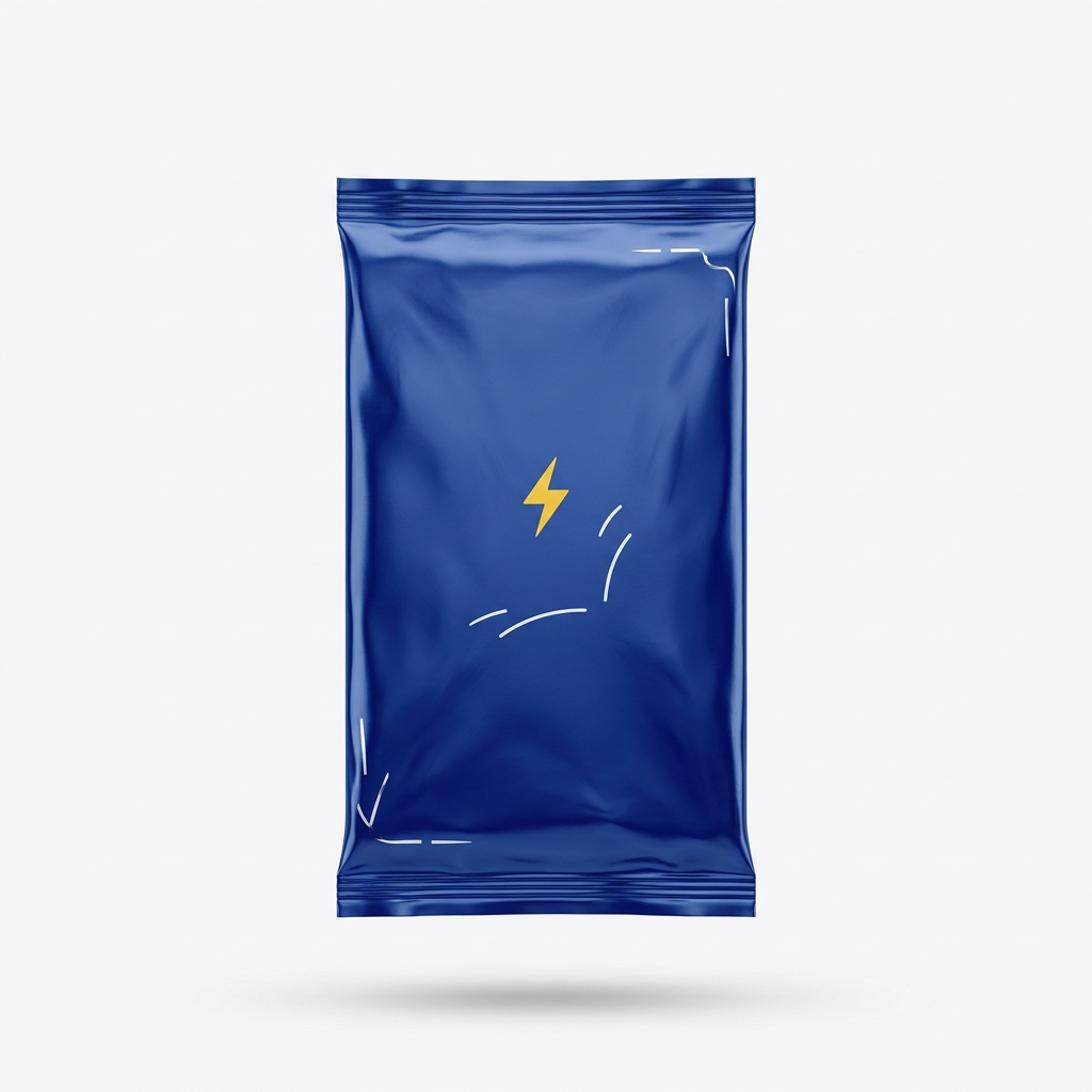 Voorbeeldafbeelding van een blauw-geel kaartpakket