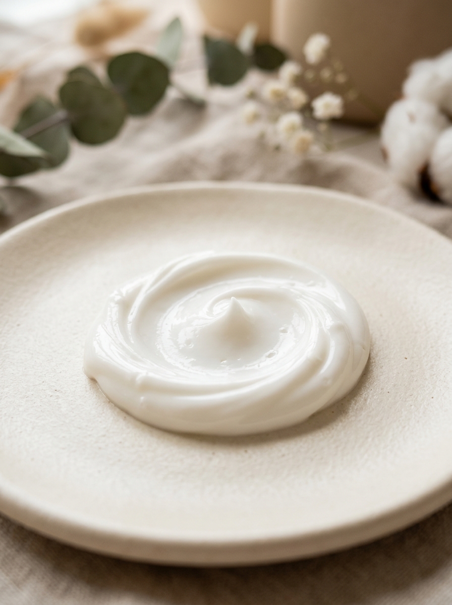 Moisturizer cream texture
