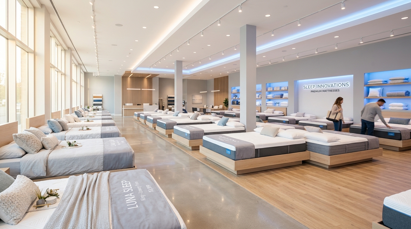 Sleep Center showroom