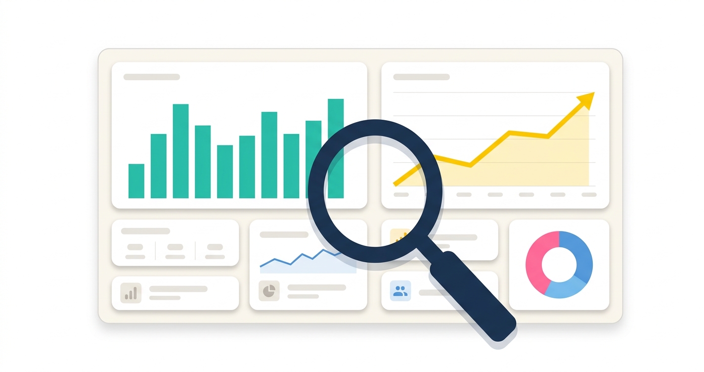 Google Analytics 4 dashboard voor Shopify