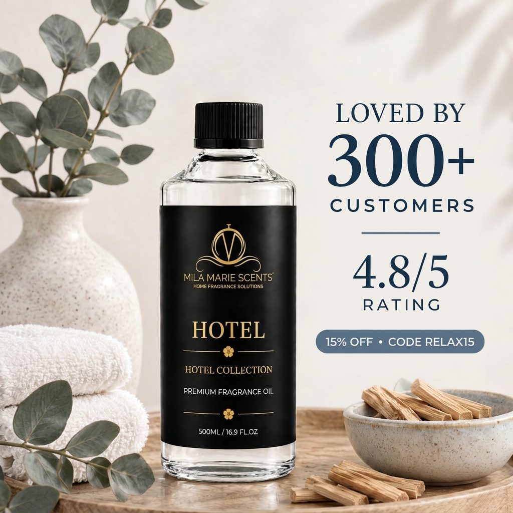 Mila Marie Scents Hotel Fragrance Oil - 5-Star Hotel Scent Experience at $33