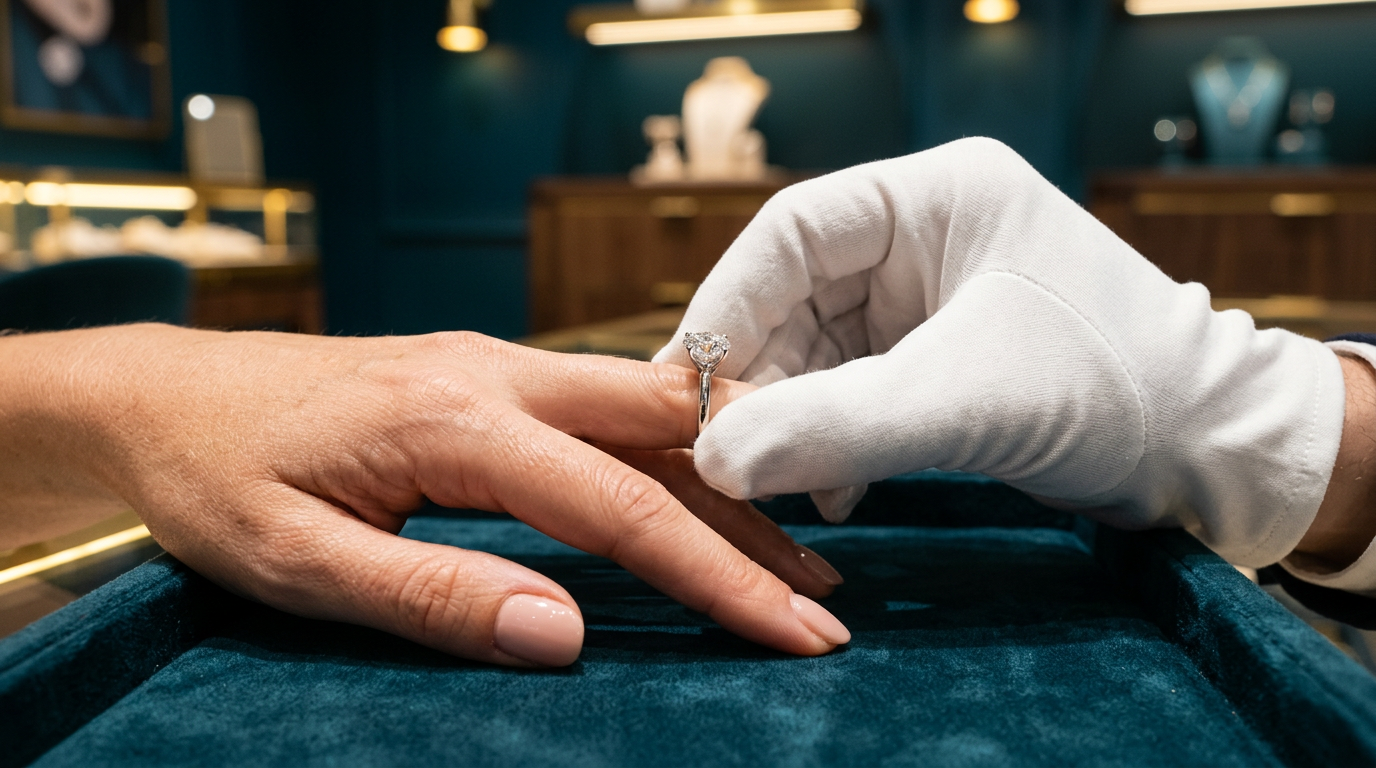 Private jewellery consultation at Dian Jewellery Dubai