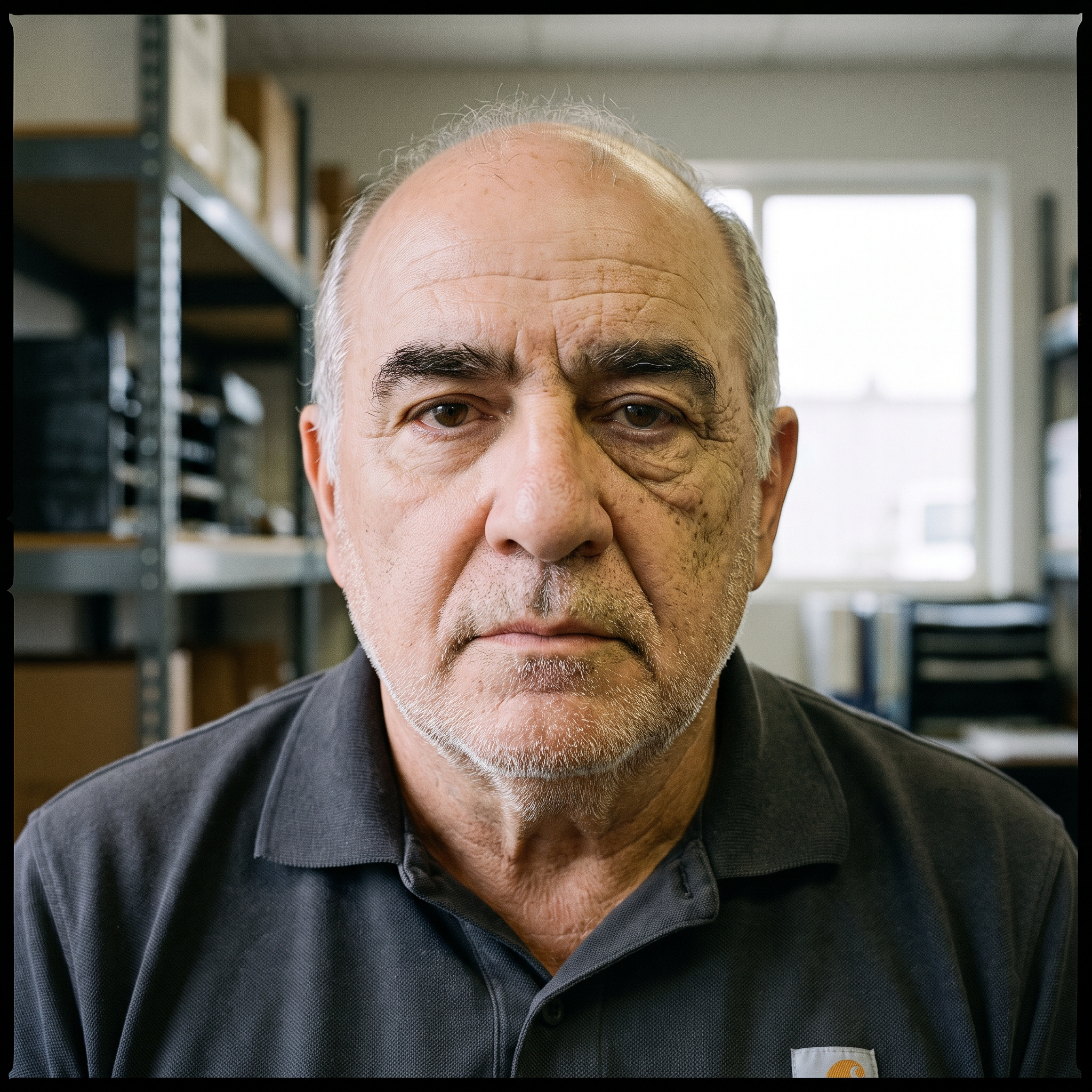 Dermatologische Gegenüberstellung von einseitigem UVA-Photoaging (LKW-Fahrer Fall)