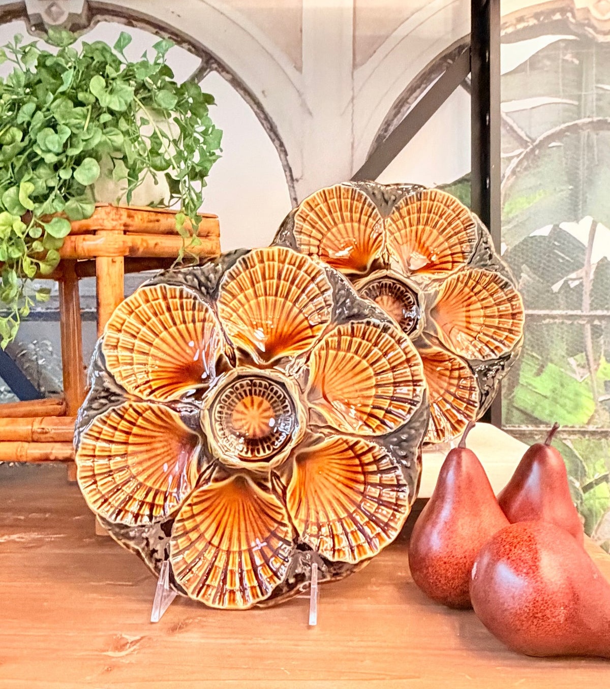 Vintage hand-painted ceramics and decorative treasures