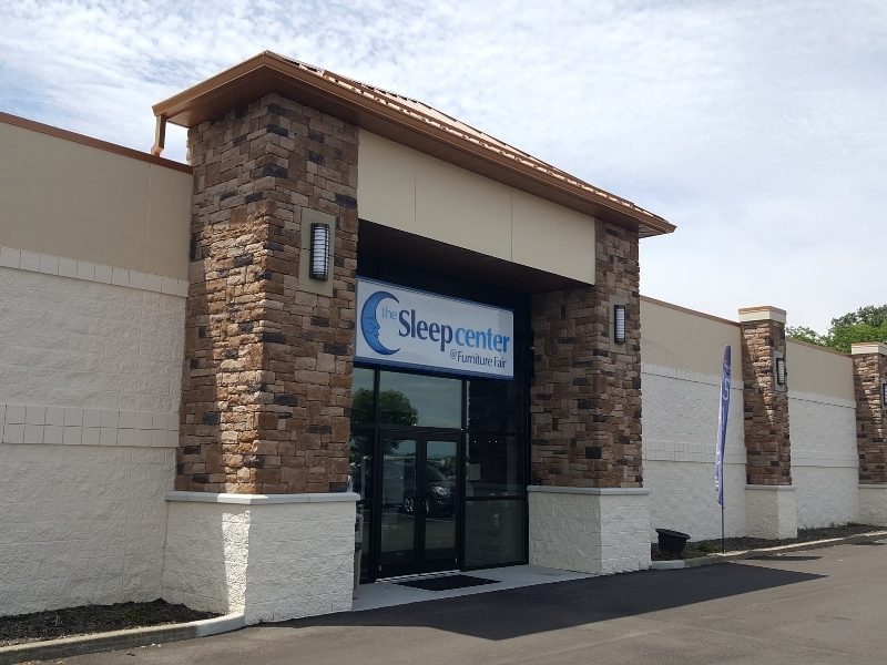 Map showing location of Furniture Fair Sleep Center at 4363 Eastgate Square Dr, Cincinnati, OH